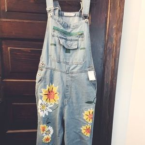 Denim Overalls